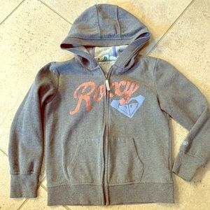 Girl’s Roxy zip up hoodie